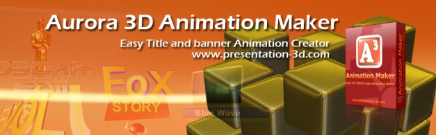 Aurora 3D Animation Maker Banner